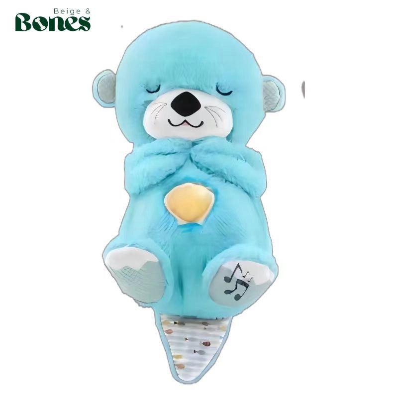 Breathing Otter Toy Blue Colour